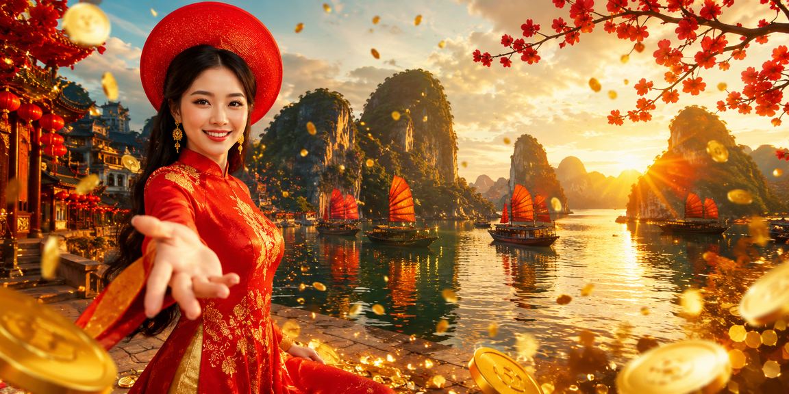 Người chơi casino online tại Hạ Long Bay trong không khí lễ hội Tết, tham gia ưu đãi d18